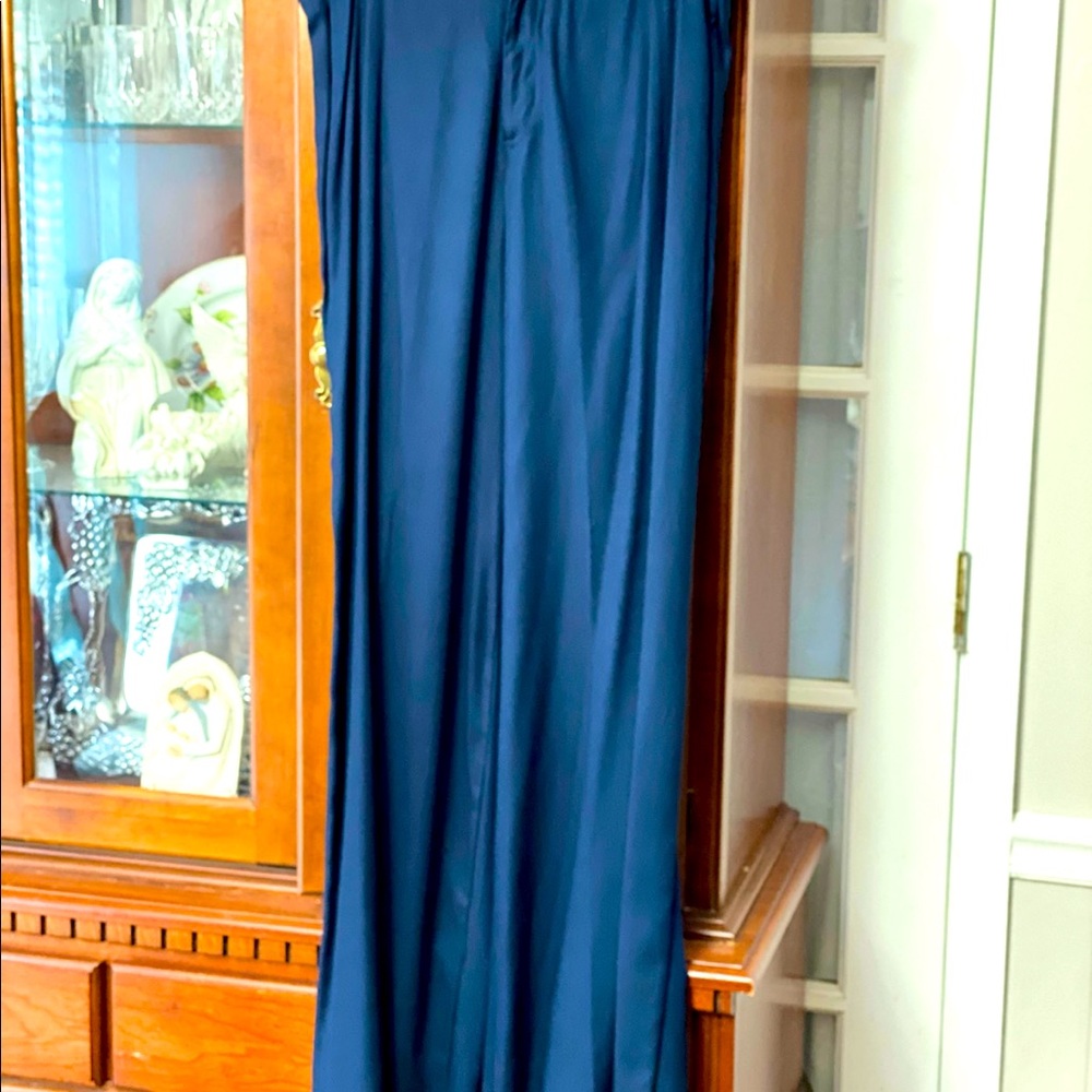 Women’s navy palazzo pants by Gofish